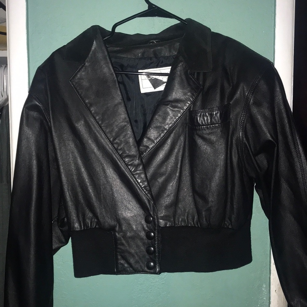 Vintage Yucatán Bay women’s leather jacket